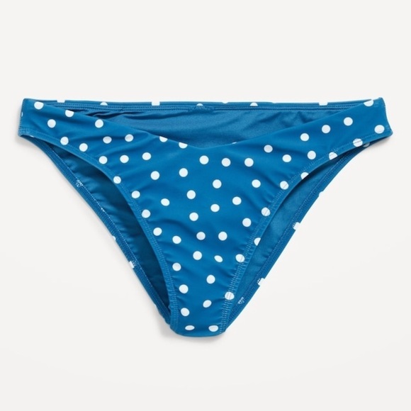 NWT! 2pc Bikini Set Blue Mosaic Triangle Bikini Swim Top & Bottom - Medium ๐ - Picture 8 of 12